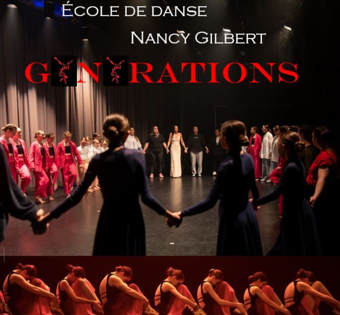 ÉCOLE DE DANSE NANCY GILBERT, GÉNÉRATIONS